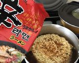 旨さ爆発！熱々辛ラーメン作り方4写真
