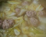 白菜と肉団子のトロトロ煮♪作り方9写真