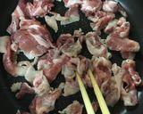 キャベツと豚肉の胡麻味噌炒め♪作り方3写真