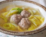 白菜と肉団子のトロトロ煮♪作り方10写真