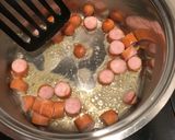 簡単！サラダ菜のコンソメスープ作り方1写真