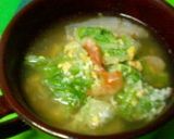 ✿白菜のかきたまスープ✿作り方4写真