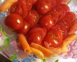 お野菜ぺろりメニュー[トマト×新玉葱]作り方5写真