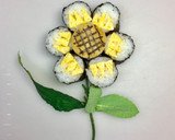 寿司型・模様巻き(りんご真っぷたつ)作り方6写真