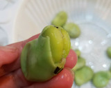 簡単！そら豆と豚コマ切れの塩こしょう味作り方2写真