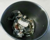 〈簡単〉魚の皮のカリカリおつまみ作り方1写真