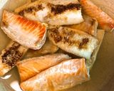 薬味で楽しむ！鮭ハラスの焼きびたし作り方3写真