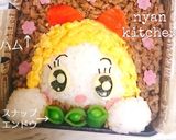 『ひょっこり♪ドラミちゃん』そぼろ弁当♡作り方8写真