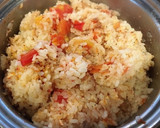 簡単美味♡ツナとトマトの白だしご飯作り方4写真