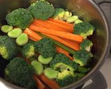 野菜いろいろ茹で作り方1写真