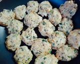 豚ひき肉とモヤシのつくね焼き作り方4写真