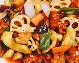 デパ地下風♪ 鶏と揚げ野菜の甘酢あん作り方12写真