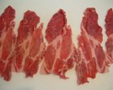 柚子胡椒☆豚肉巻きえのき作り方1写真