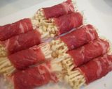 柚子胡椒☆豚肉巻きえのき作り方2写真