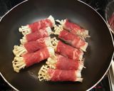 柚子胡椒☆豚肉巻きえのき作り方3写真