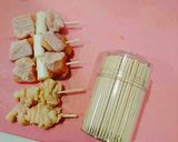 お弁当に✡﻿ミニ焼き鳥♡作り方1写真