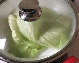 お弁当に♬レタスの外葉で彩り野菜ロール♡作り方1写真