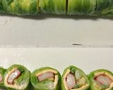 お弁当に♬レタスの外葉で彩り野菜ロール♡作り方5写真