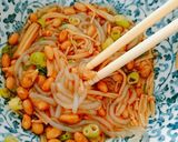 夏にさっぱり♪ヘルシー白滝納豆ポン酢♡作り方3写真