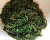 ニラとめかぶの和え物&しらす乗せ作り方6写真