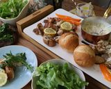 テーブルグリルで鶏肉レモンクリームチーズ作り方11写真