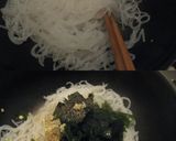 しらたきとワカメのガーリックポン酢❤作り方2写真