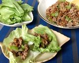 美味い♡早い 納豆ひき肉炒めのレタス包み作り方6写真