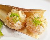 トマトカップにバジル入りポテサラをイン♪作り方7写真