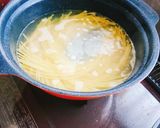 アヒージョの残り汁でベーコン椎茸パスタ作り方1写真