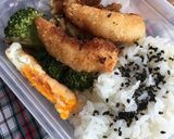 お弁当 目玉焼き(^◇^)作り方7写真