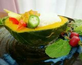 びっくり♥器も食べちゃお！かぼちゃカレー作り方20写真