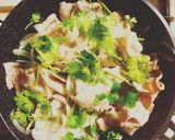 パクチーたっぷり豚しゃぶ柚子レモン作り方3写真