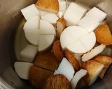 大根とさつま揚げの煮物(覚書)作り方1写真