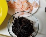 炒りひじきとエビのサラダ作り方1写真