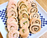 ささみハム！柚子胡椒、梅、海苔くるくる！作り方10写真