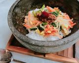 手作りナムルと肉味噌で、簡単石焼ビビンバ作り方5写真