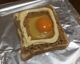 酢醤油マヨ納豆トースト作り方4写真