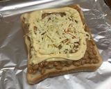 酢醤油マヨ納豆トースト作り方5写真
