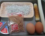 カルシウム炒飯作り方1写真