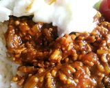 カレールーだけで作る！簡単タコライス♪作り方3写真
