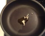 カブの葉としらすのガーリック炒め作り方1写真
