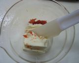 クリームチーズの明太子あえ作り方1写真