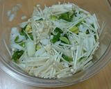 米粉で作るかき揚げ作り方1写真