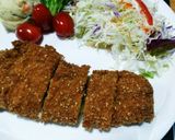 チーズがとろ～り♪ミルフィーユカツ作り方14写真