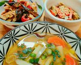野菜が主役の具沢山味噌汁作り方8写真