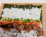 女子高生お弁当★巻物作り方3写真