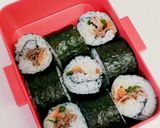 女子高生お弁当★巻物作り方5写真