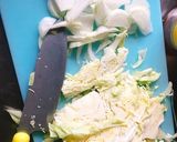 焼肉のタレで！すき煮風！肉キャベツ炒め☆作り方1写真