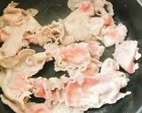 焼肉のタレで！すき煮風！肉キャベツ炒め☆作り方2写真