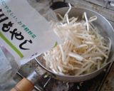 最近の冷凍ラーメン＋もやし作り方6写真